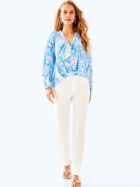 Lilly Pulitzer Chantal Dinner Pants - Size 4-  NWT